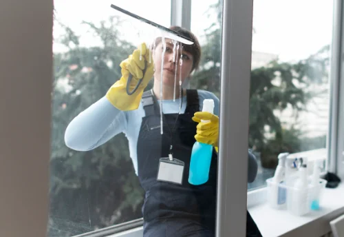 Nettoyage de vitres intérieures et extérieures à Saint-Baldoph